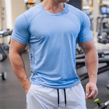camiseta para academia camiseta esportiva masculina de compressão camiseta esportiva masculina camiseta esportiva camiseta de compressão preta camiseta de compressão azul camiseta de compressão