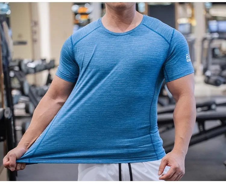 camiseta para academia camiseta esportiva masculina de compressão camiseta esportiva masculina camiseta esportiva camiseta de compressão preta camiseta de compressão azul camiseta de compressão