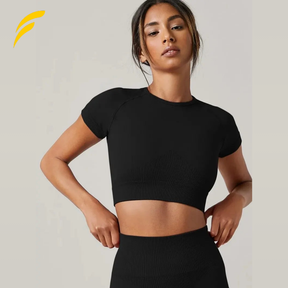 top seamless top para academia top fitness preto top fitness feminino top fitness diversas cores Top fitness top cropped